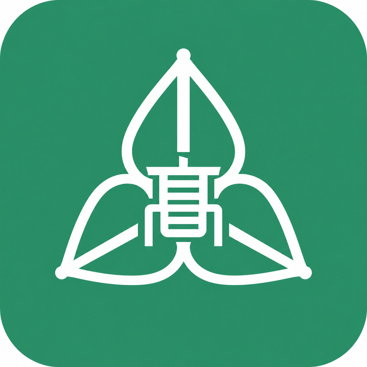 横浜緑ケ丘高校 校章